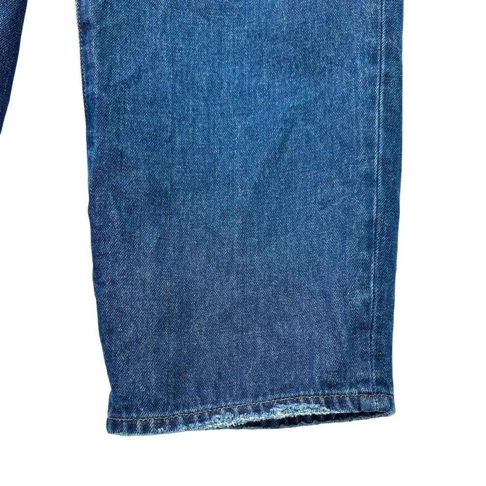 Madewell Baggy Straight Jeans in Dark Worn Indigo Wash sz 29 - Picture 5 of 13